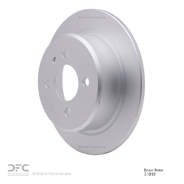 1984-1987 BMW 325e Disc Brake Rotor - Rear (Dynamic Friction)