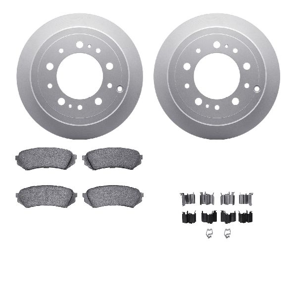 1998-2007 Toyota Land Cruiser Disc Brake Kit - Rear (Dynamic Friction)