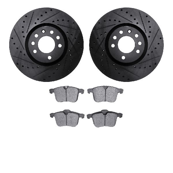2006-2011 Saab 9-3 Disc Brake Kit - Front (Dynamic Friction)