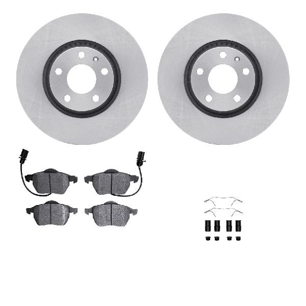 1999-2004 Audi A6 Disc Brake Kit - Front (Dynamic Friction)