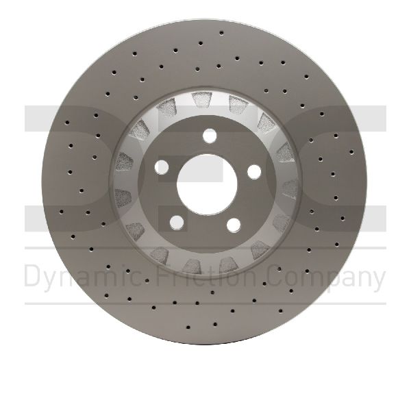 2016-2018 Ford Mustang Disc Brake Rotor - Front Right (Dynamic Friction)
