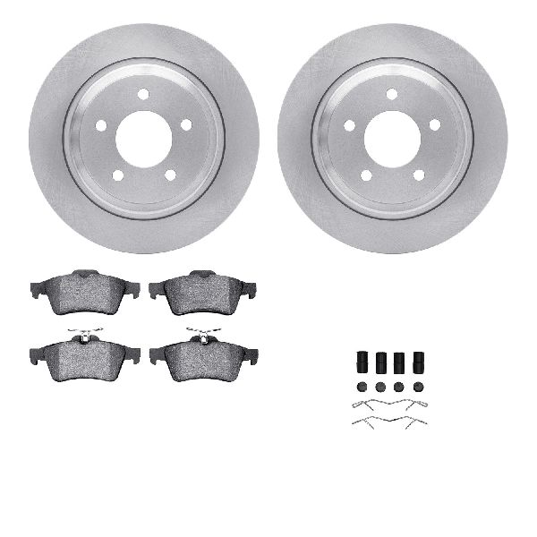 2006-2015 Mazda 5 Disc Brake Kit - Rear (Dynamic Friction)