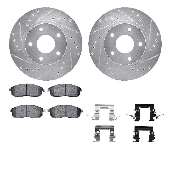 2000-2001 INFINITI I30 Disc Brake Kit - Front (Dynamic Friction)