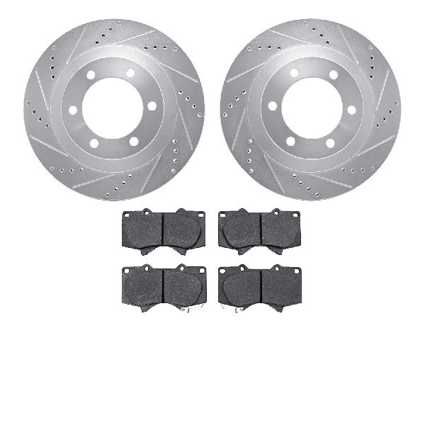 2003-2009 Toyota 4Runner Disc Brake Kit - Front (Dynamic Friction)