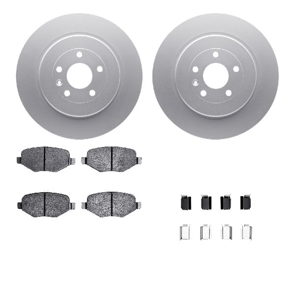 2017-2019 Ford Explorer Disc Brake Kit - Rear (Dynamic Friction)