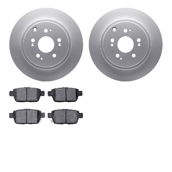 2006-2014 Honda Ridgeline Disc Brake Kit - Rear (Dynamic Friction)