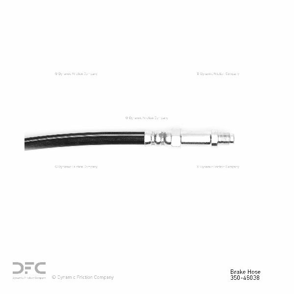1968-1971 Ford F-350 Brake Hydraulic Hose - Front (Dynamic Friction)