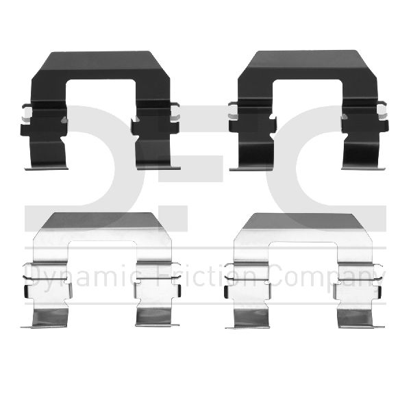 2003-2010 Hyundai Sonata Disc Brake Hardware Kit - Front (Dynamic Friction)
