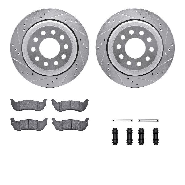 2003-2011 Lincoln Town Car Disc Brake Kit - Rear (Dynamic Friction)
