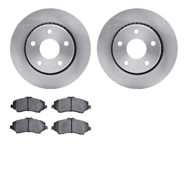 2007-2018 Jeep Wrangler Disc Brake Kit - Front (Dynamic Friction)