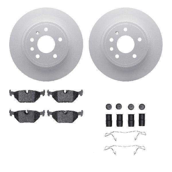 1999-2010 Saab 9-5 Disc Brake Kit - Rear (Dynamic Friction)