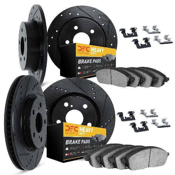 2001-2002 Ford Explorer Sport Disc Brake Kit - Front and Rear (Dynamic Friction)