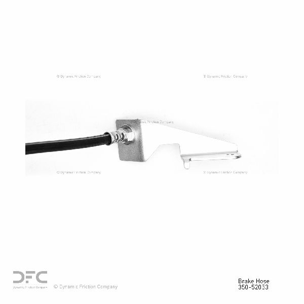 2004-2008 Pontiac Grand Prix Brake Hydraulic Hose - Rear Right (Dynamic Friction)