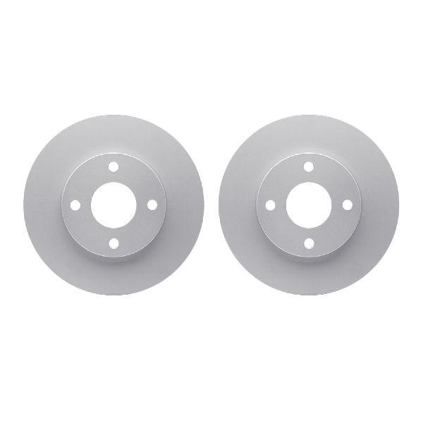 2005-2009 Ford Fiesta Disc Brake Rotor Set - Front (Dynamic Friction)