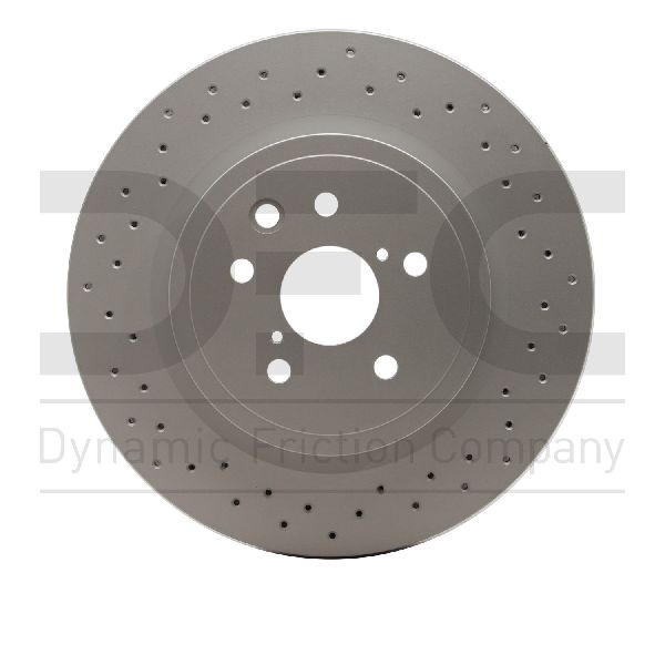 2008-2014 Lexus IS F Disc Brake Rotor - Rear (Dynamic Friction)
