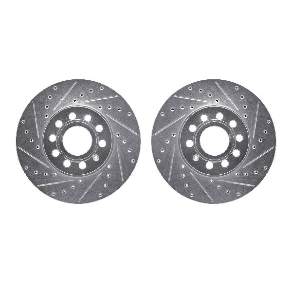 2012-2019 Volkswagen Beetle Disc Brake Rotor Set - Front (Dynamic Friction)