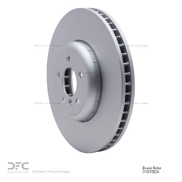 2009-2015 BMW 750i Disc Brake Rotor - Front Right (Dynamic Friction)