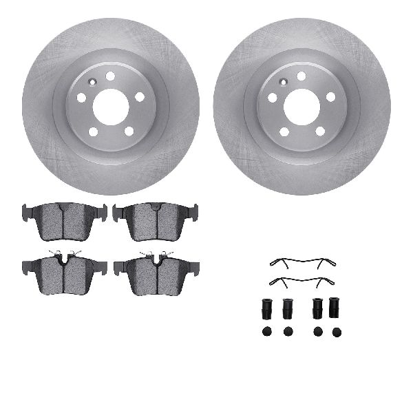 2017-2021 Volvo S90 Disc Brake Kit - Rear (Dynamic Friction)