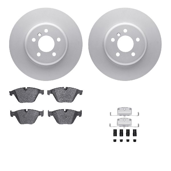 2012-2016 BMW ActiveHybrid 5 Disc Brake Kit - Front (Dynamic Friction)