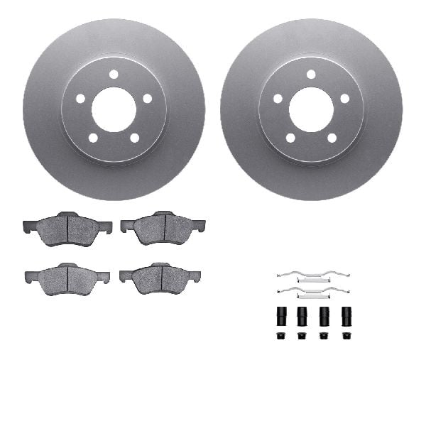2011 Mazda Tribute Disc Brake Kit - Front (Dynamic Friction)