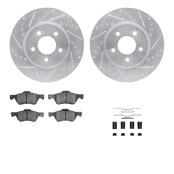 2008-2011 Mercury Mariner Disc Brake Kit - Front (Dynamic Friction)