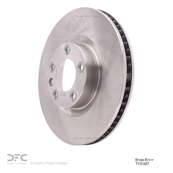 2011-2018 Porsche Cayenne Disc Brake Rotor - Front Right (Dynamic Friction)