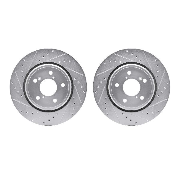 2016-2022 Honda Pilot Disc Brake Rotor Set - Front (Dynamic Friction)