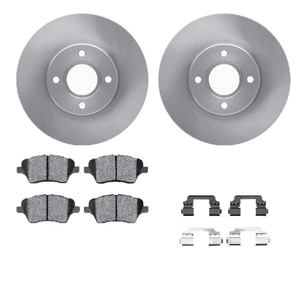 2014-2019 Ford Fiesta Disc Brake Kit - Front (Dynamic Friction)