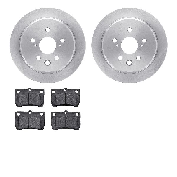 2006-2013 Lexus IS250 Disc Brake Kit - Rear (Dynamic Friction)