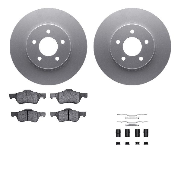 2008-2011 Mercury Mariner Disc Brake Kit - Front (Dynamic Friction)