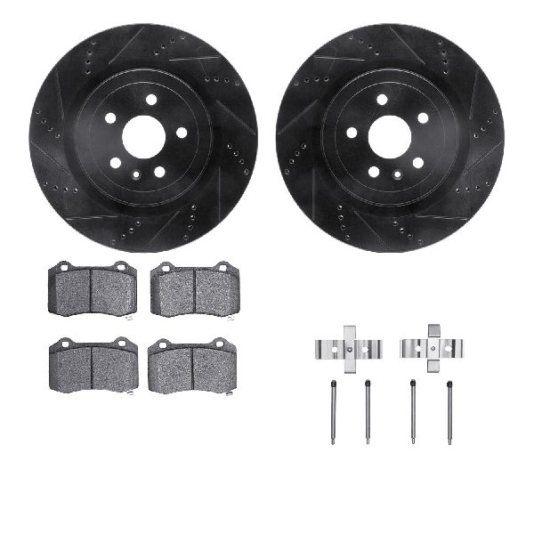 2010-2024 Chevrolet Camaro Disc Brake Kit - Rear (Dynamic Friction)