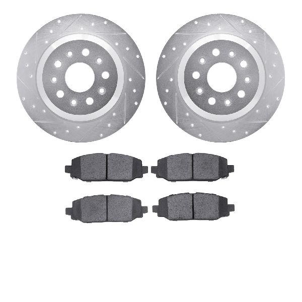 2018-2022 Jeep Wrangler Disc Brake Kit - Rear (Dynamic Friction)