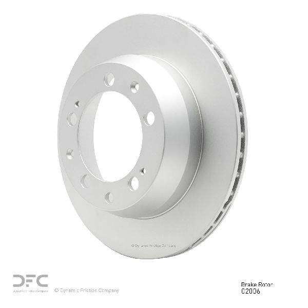 1979-1988 Porsche 924 Disc Brake Rotor - Rear (Dynamic Friction)