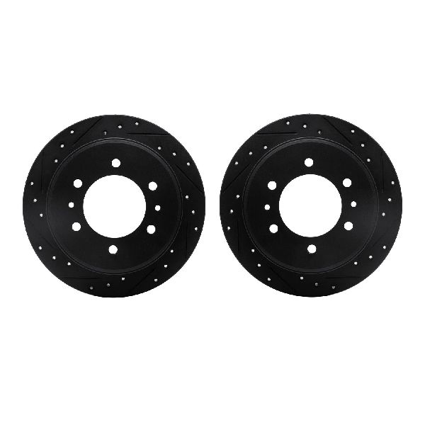 2009-2010 Hummer H3T Disc Brake Rotor Set - Rear (Dynamic Friction)