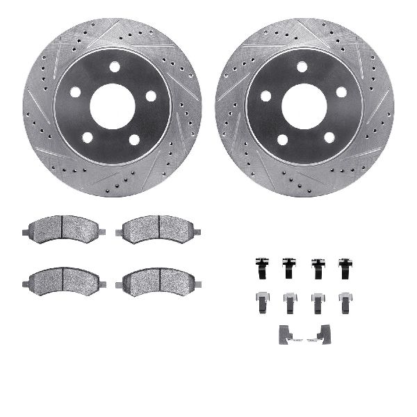 2006-2010 Dodge Ram 1500 Disc Brake Kit - Front (Dynamic Friction)