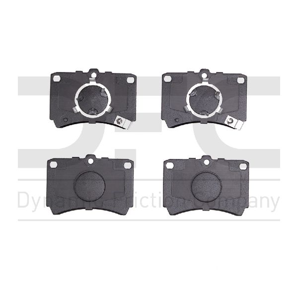 1986-1989 Mazda 323 Disc Brake Pad Set - Front (Dynamic Friction)