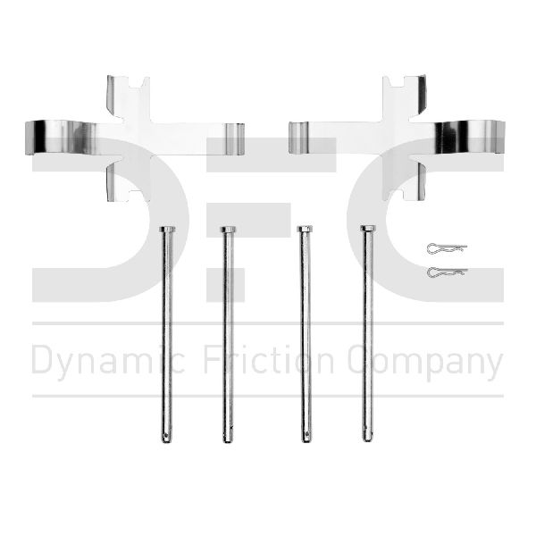 1989-1996 Nissan 300ZX Disc Brake Hardware Kit - Front (Dynamic Friction)