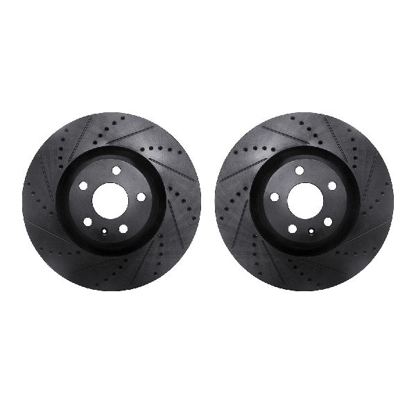 2008-2009 Audi TT Quattro Disc Brake Rotor Set - Front (Dynamic Friction)