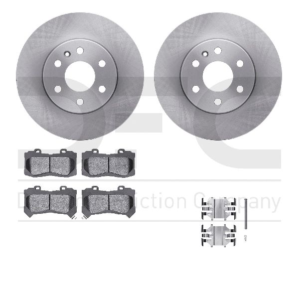 2015-2020 GMC Canyon Disc Brake Kit - Front (Dynamic Friction)