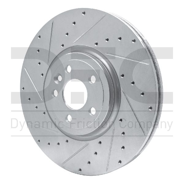 2017-2020 Jaguar F-Pace Disc Brake Rotor - Front Left (Dynamic Friction)