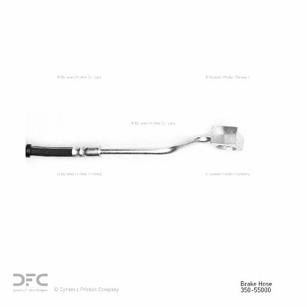 1984-1992 Lincoln Mark VII Brake Hydraulic Hose - Front Left (Dynamic Friction)