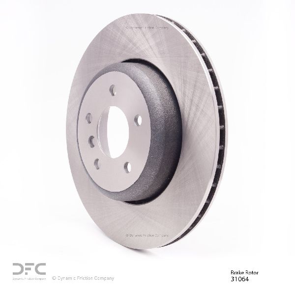 2004-2005 BMW 645Ci Disc Brake Rotor - Rear (Dynamic Friction)