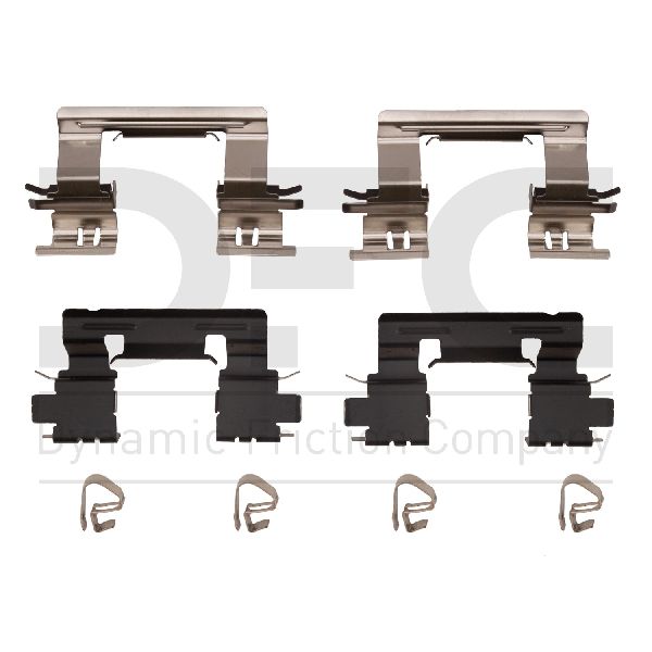 2014-2015 Lexus IS250 Disc Brake Hardware Kit - Front (Dynamic Friction)