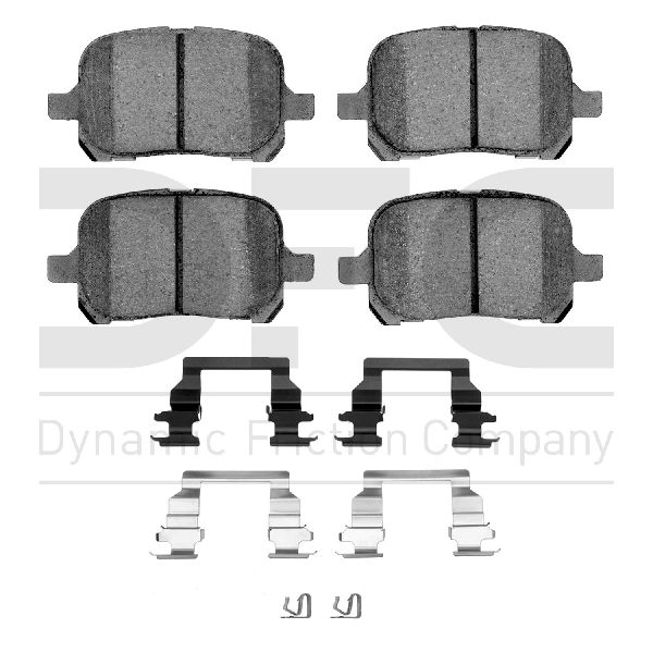 1997-2001 Lexus ES300 Disc Brake Pad Set - Front (Dynamic Friction)