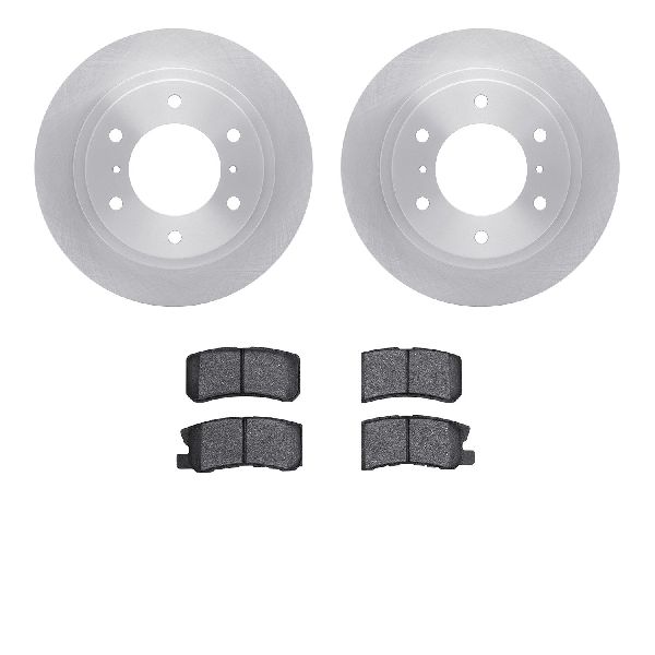 2000-2006 Mitsubishi Montero Disc Brake Kit - Rear (Dynamic Friction)