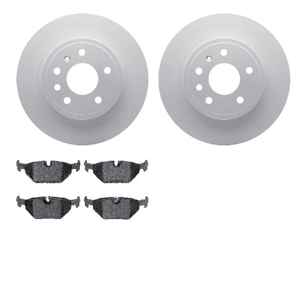 1999-2010 Saab 9-5 Disc Brake Kit - Rear (Dynamic Friction)