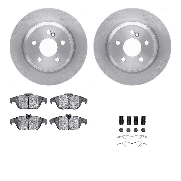 2013 Mercedes-Benz GLK350 Disc Brake Kit - Rear (Dynamic Friction)