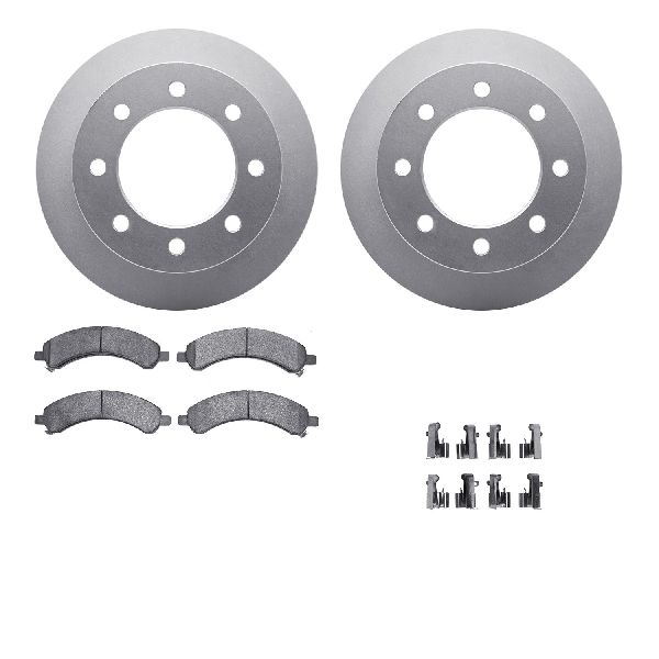 2003-2008 Chevrolet Express 3500 Disc Brake Kit - Rear (Dynamic Friction)