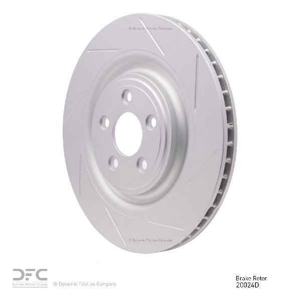 2008-2009 Jaguar XKR Disc Brake Rotor - Rear Left (Dynamic Friction)