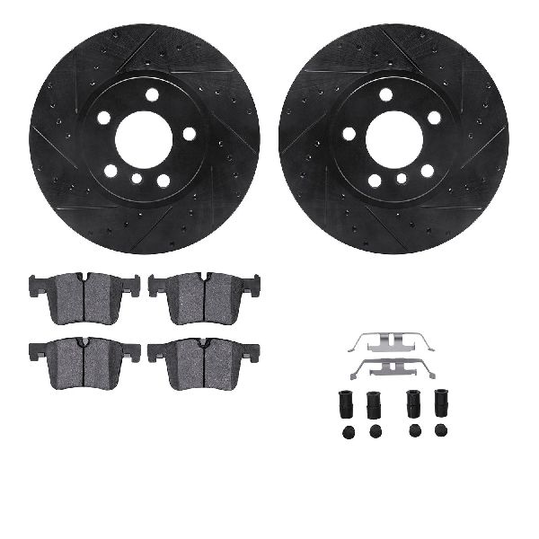 2011-2017 BMW X3 Disc Brake Kit - Front (Dynamic Friction)